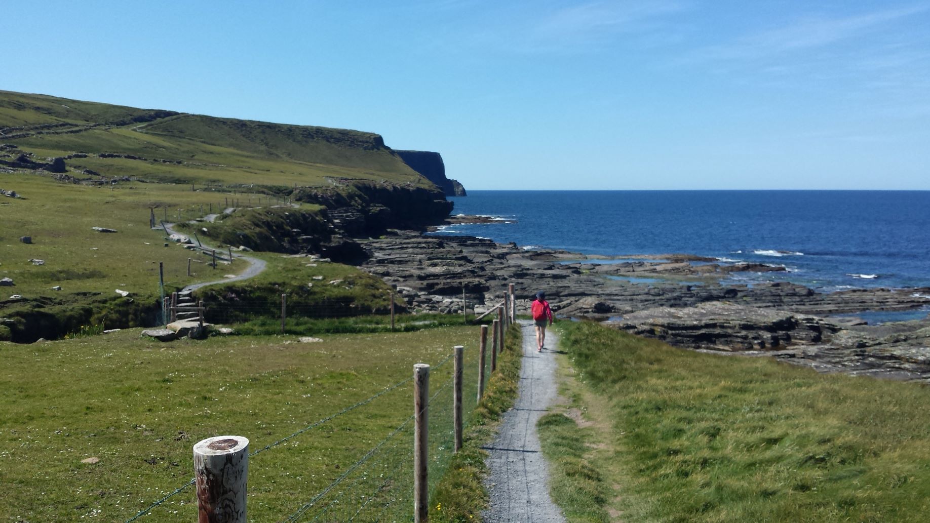 Cliffs of Moher walk Clare